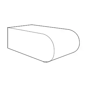 Dekton Awake Countertop Edge Round Dekton Awake Countertop Edge Round