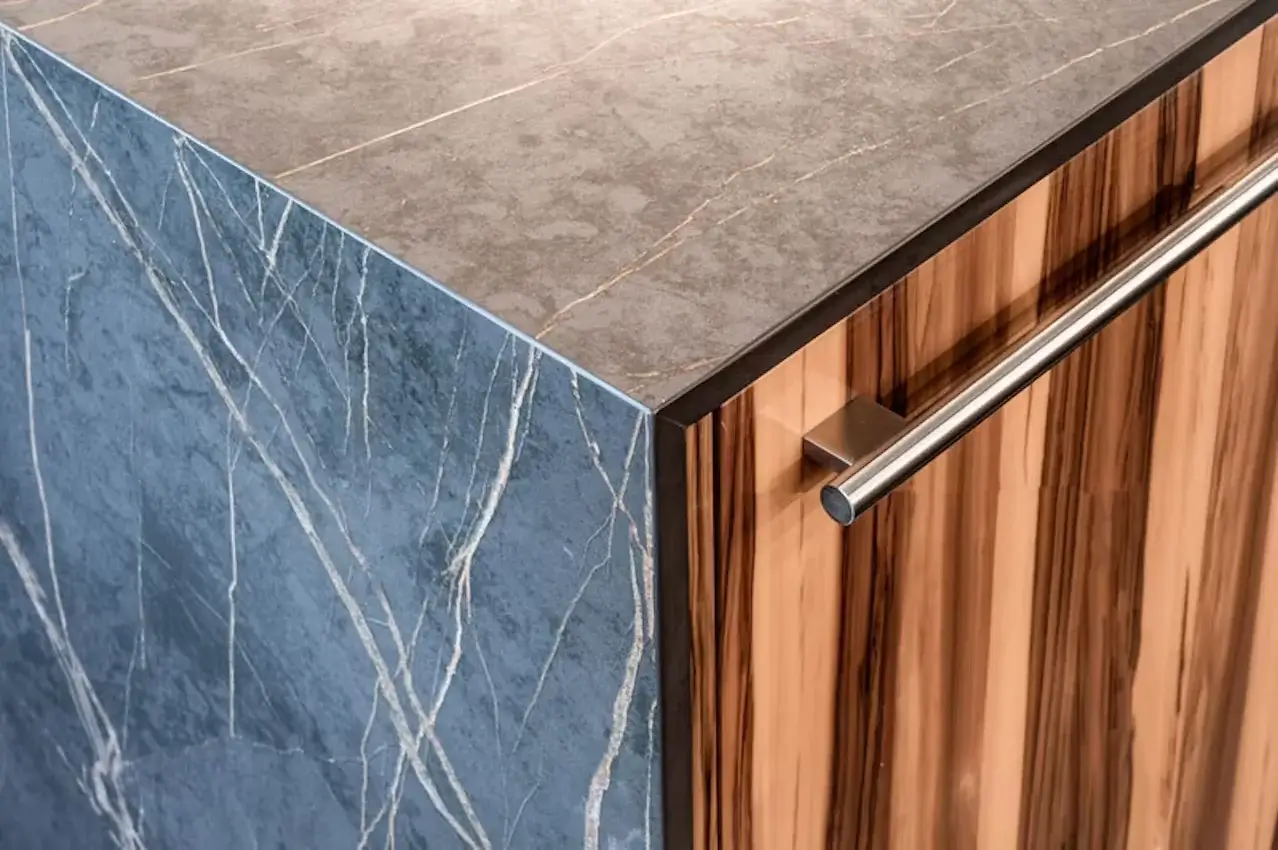 Dekton Laurent Waterfall Countertop