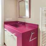 Silestone Bathroom Collection - Sink - Magenta Energy Polished Finish