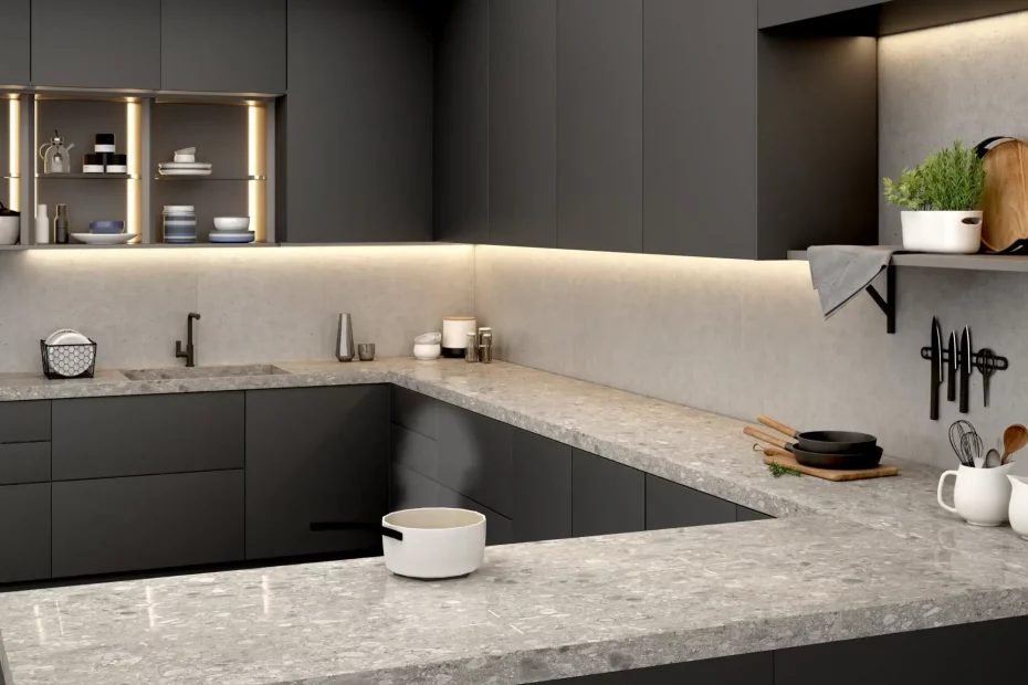 cooktop invisible countertops