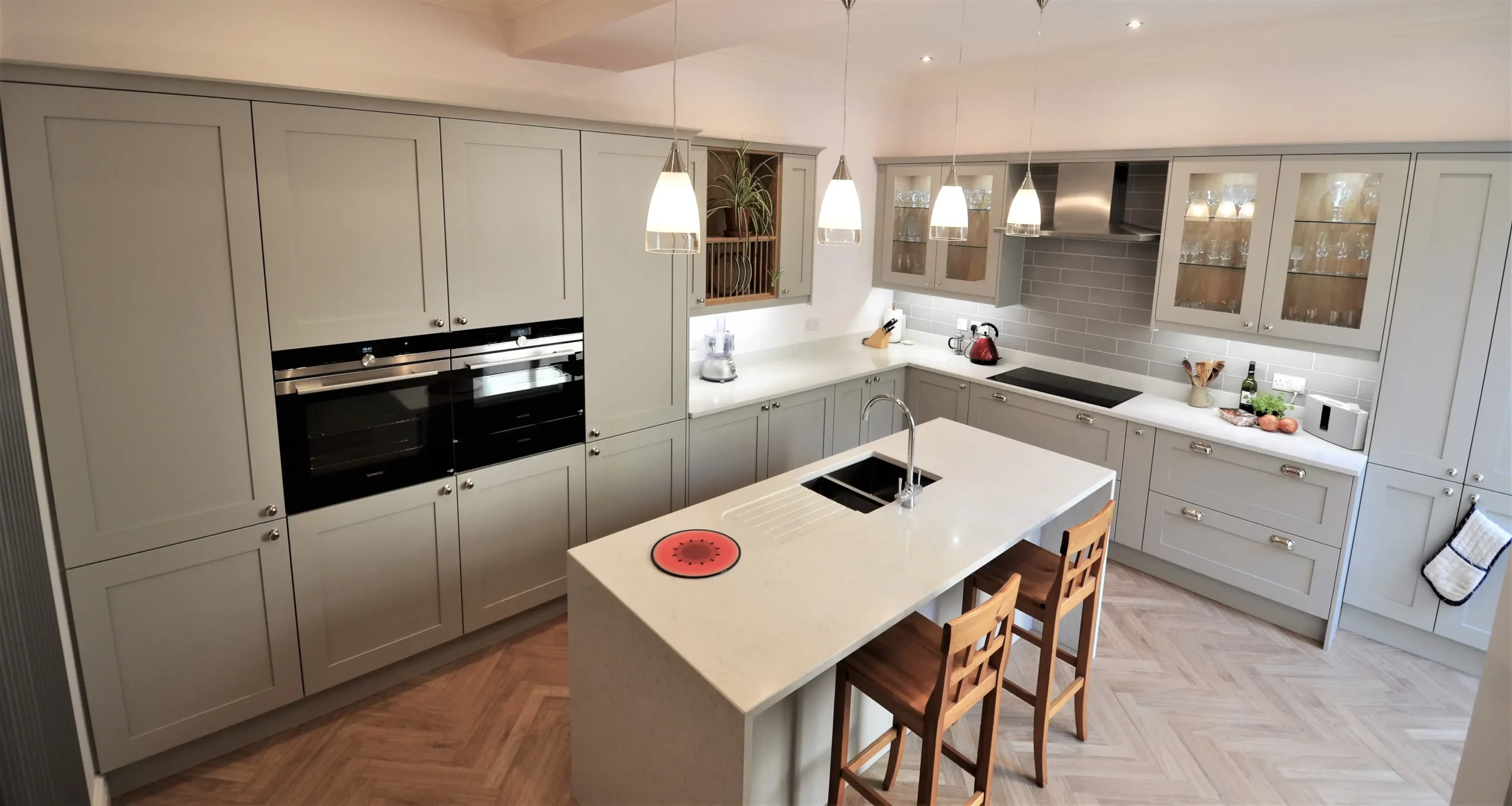 Silestone Snowy Ibiza Kitchen
